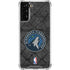 NBA Minnesota Timberwolves Dark Rust Galaxy S21 FE Clear Case